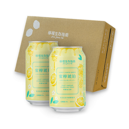 蜜檸琥珀氣泡飲｜24罐